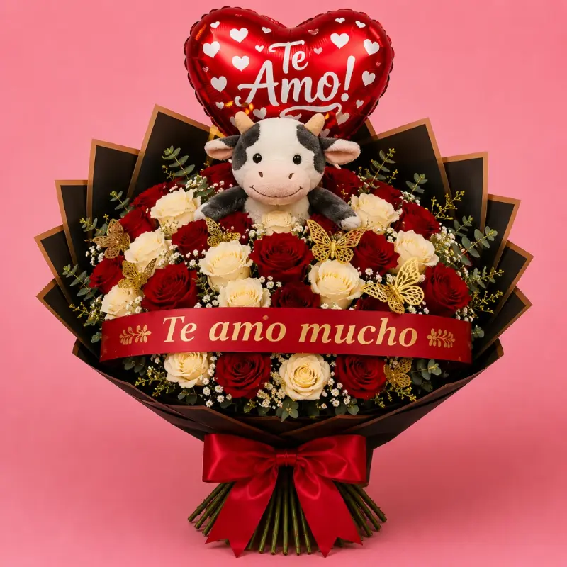 Ramo Te Amo Mucho Vaca