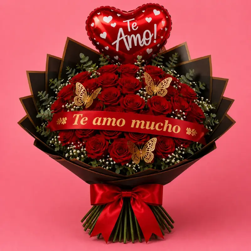 Ramo Te Amo Rojo