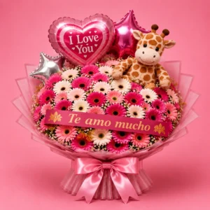 Bouquet Amor Jirafa