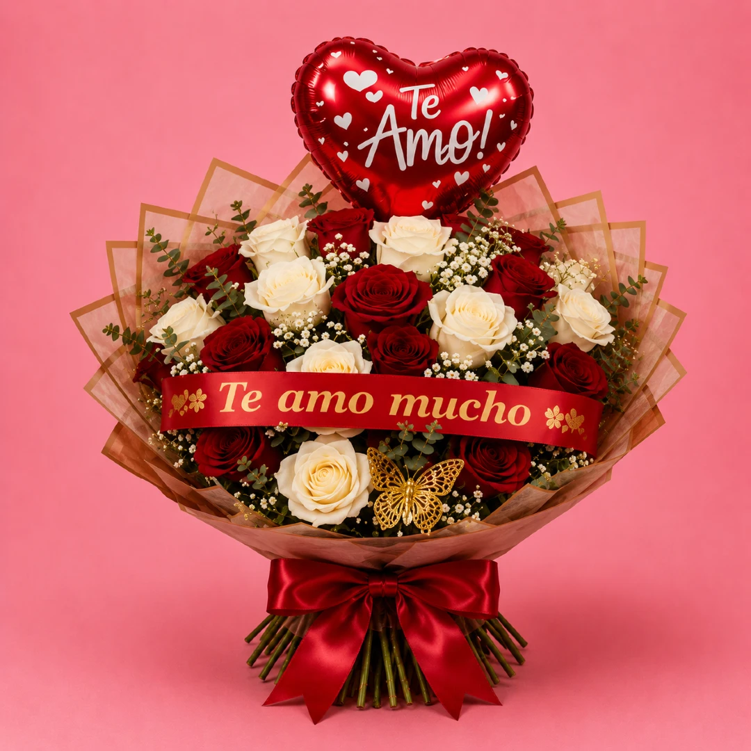 Ramo Amor Eterno todoeneglobo.com.mx
