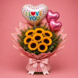 Ramo Girasoles Amor