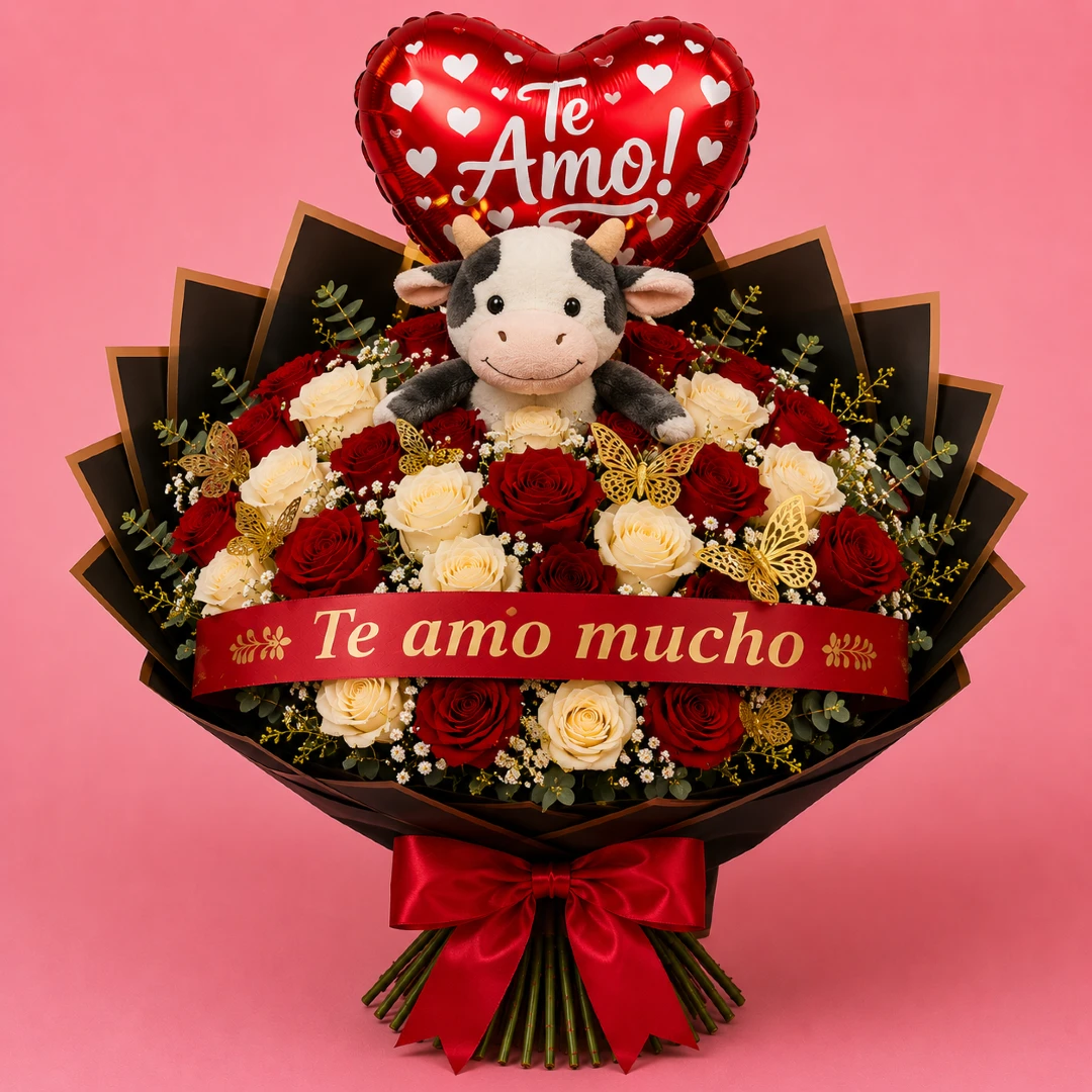 Ramo Te Amo Mucho Vaca todoenglobo.com.mx