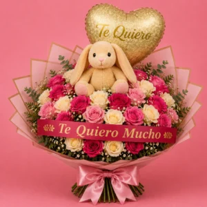 Ramo Te Quiero Mucho Conejo